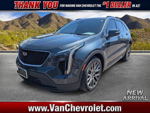 Shadow Metallic 2021 Cadillac XT4 Sport