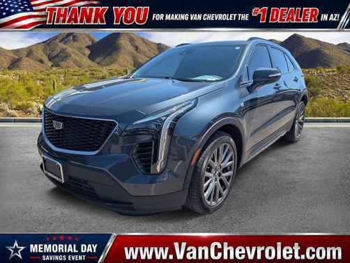Shadow Metallic 2021 Cadillac XT4 Sport
