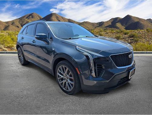 Shadow Metallic 2021 Cadillac XT4 Sport