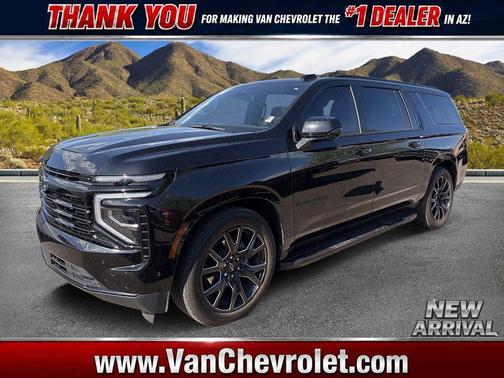 Black 2025 Chevrolet Suburban RST