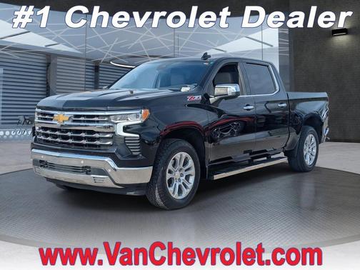 Black 2023 Chevrolet Silverado 1500 LTZ Truck