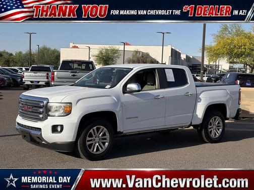Summit White 2016 GMC Canyon SLT
