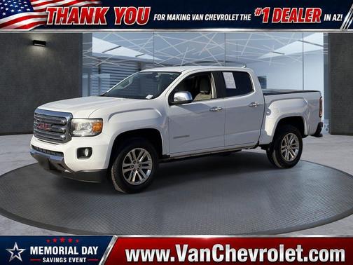 Summit White 2016 GMC Canyon SLT