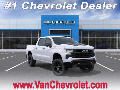 Summit White 2026 Chevrolet Silverado 1500 LT Trail Boss Truck