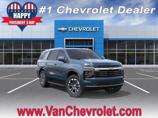 Lakeshore Blue Metallic 2026 Chevrolet Tahoe LT SUV