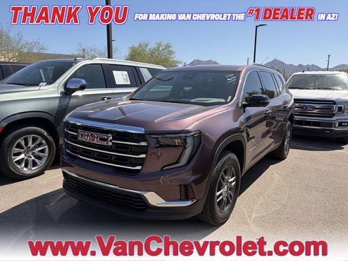 Crystal Metallic 2026 GMC Acadia Elevation FWD
