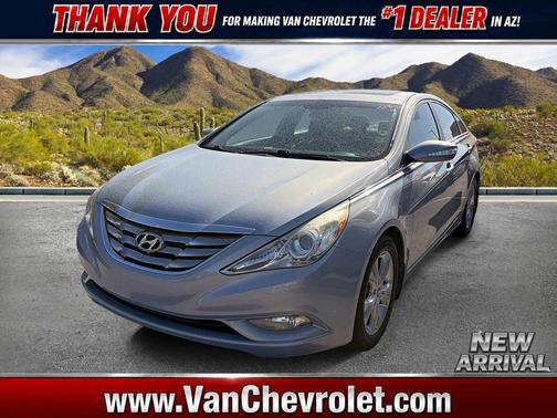 Radiant Silver Metallic 2013 Hyundai SONATA Limited