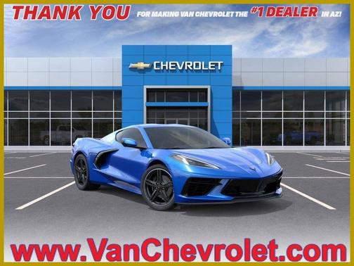Riptide Blue Metallic 2026 Chevrolet Corvette Stingray w/1LT