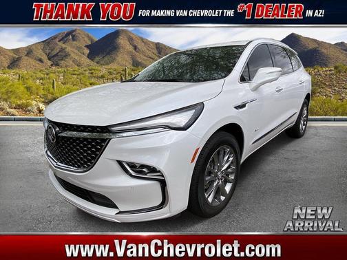 White Frost Tricoat 2024 Buick Enclave Avenir AWD