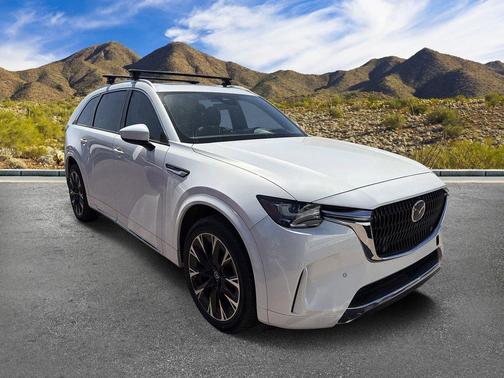 Rhodium White Premium 2024 Mazda CX-90 3.3 Turbo S Premium