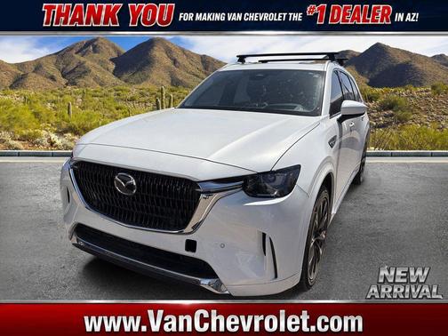 Rhodium White Premium 2024 Mazda CX-90 3.3 Turbo S Premium