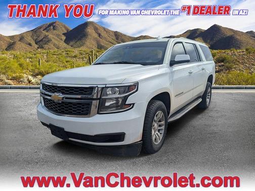 Summit White 2020 Chevrolet Suburban LT