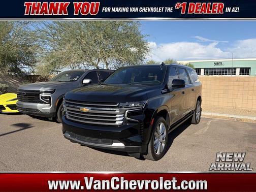 Black 2024 Chevrolet Suburban 4WD High Country