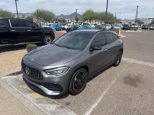 Gray 2021 Mercedes-Benz AMG GLA 35 4MATIC