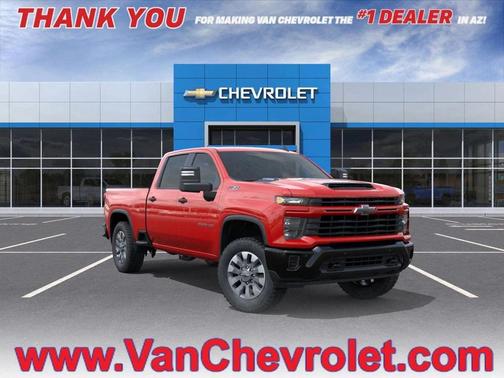 Red Hot 2026 Chevrolet Silverado 2500 Custom