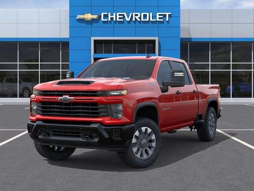 Red Hot 2026 Chevrolet Silverado 2500 Custom