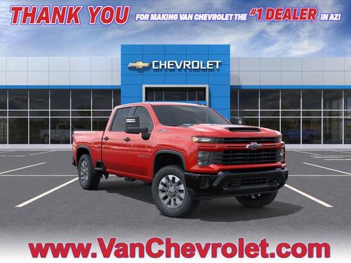 Red Hot 2026 Chevrolet Silverado 2500 Custom