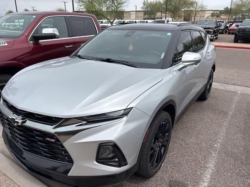 Silver Ice Metallic 2022 Chevrolet Blazer RS