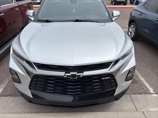 Silver Ice Metallic 2022 Chevrolet Blazer RS