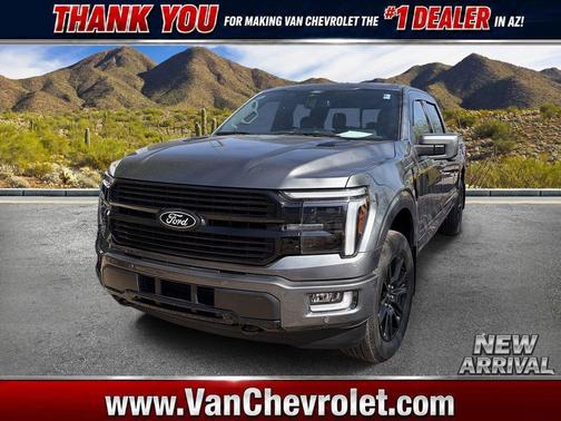 Carbonized Gray Metallic 2024 Ford F-150 Platinum