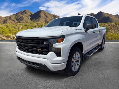 Summit White 2024 Chevrolet Silverado 1500 Custom