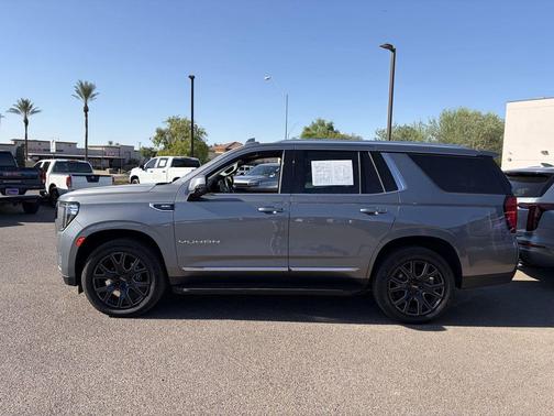 Satin Steel Metallic 2021 GMC Yukon SLT