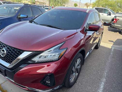 Scarlet Ember Tintcoat 2021 Nissan Murano SL FWD
