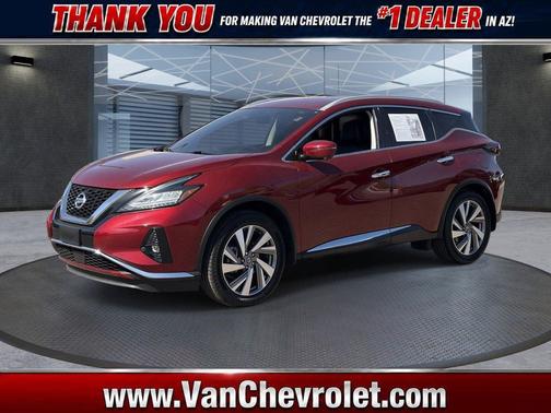 Scarlet Ember Tintcoat 2021 Nissan Murano SL FWD