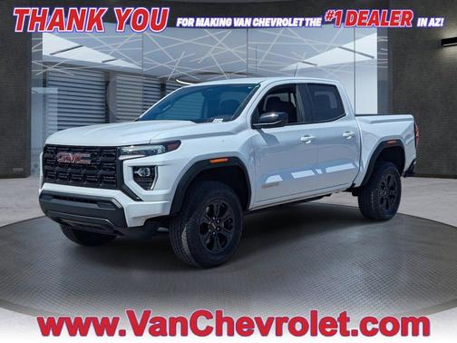 Summit White 2025 GMC Canyon Elevation