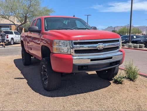 Victory Red 2009 Chevrolet Silverado 1500 LT Extended Cab