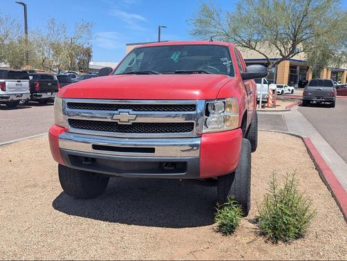 Victory Red 2009 Chevrolet Silverado 1500 LT Extended Cab