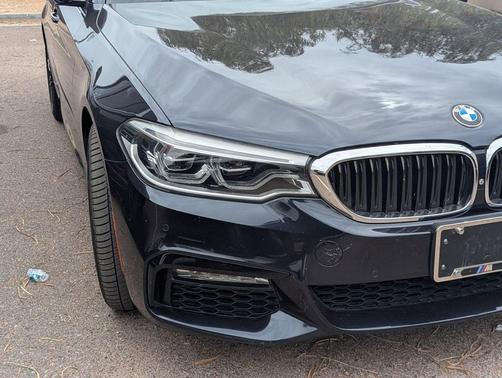 Black 2017 BMW 540 540i