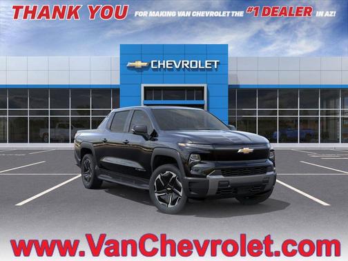 Black 2026 Chevrolet Silverado EV LT - Extended Range 4WD