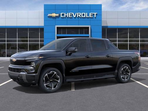Black 2026 Chevrolet Silverado EV LT - Extended Range 4WD