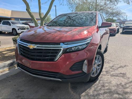 Radiant Red Tintcoat 2024 Chevrolet Equinox 1LT