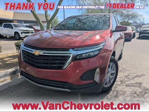 Radiant Red Tintcoat 2024 Chevrolet Equinox 1LT