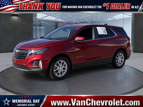 Radiant Red Tintcoat 2024 Chevrolet Equinox 1LT