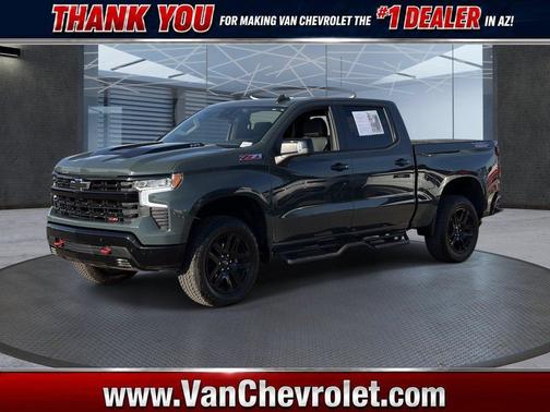 Cypress Gray 2026 Chevrolet Silverado 1500 LT Trail Boss