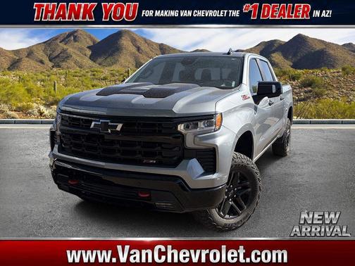 Sterling Gray Metallic 2024 Chevrolet Silverado 1500 LT Trail Boss