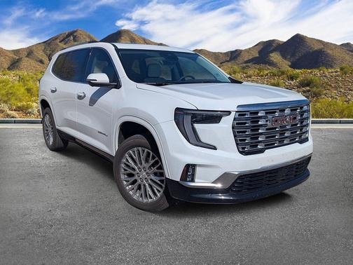 Summit White 2026 GMC Acadia Denali