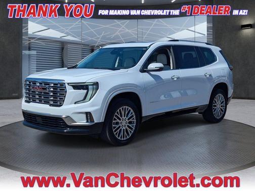 Summit White 2026 GMC Acadia Denali