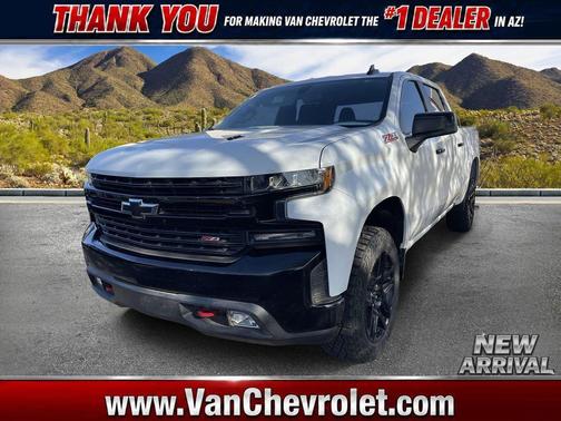 Summit White 2021 Chevrolet Silverado 1500 LT Trail Boss