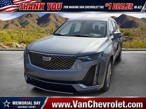 Argent Silver Metallic 2023 Cadillac XT6 Premium Luxury FWD
