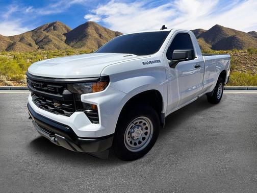 Summit White 2026 Chevrolet Silverado 1500 WT