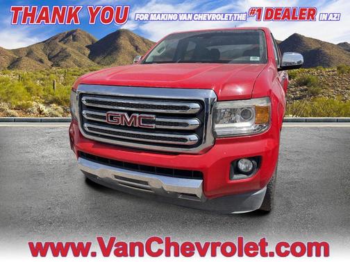 Cardinal Red 2015 GMC Canyon SLT