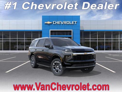 Black 2026 Chevrolet Tahoe LS SUV