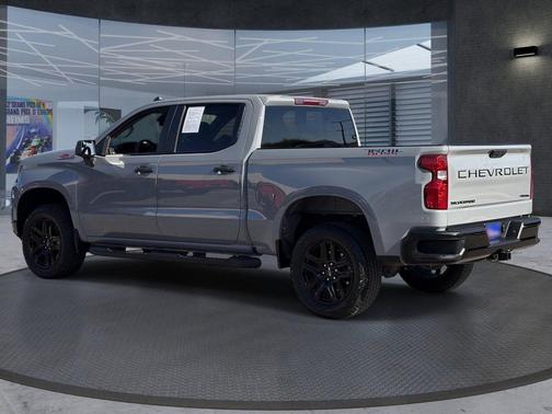 Slate Gray Metallic 2024 Chevrolet Silverado 1500 Custom Trail Boss