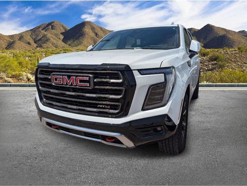 Summit White 2025 GMC Yukon 4WD AT4 Ultimate