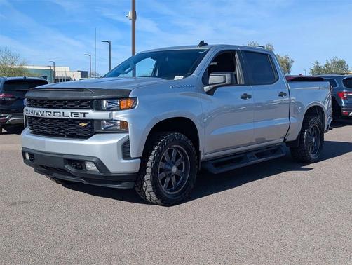 Silver Ice Metallic 2022 Chevrolet Silverado 1500 Limited Custom
