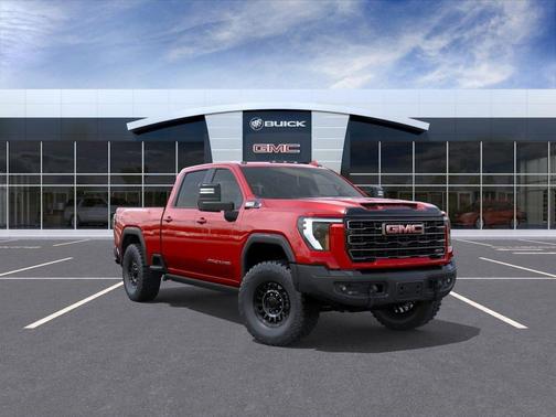 Volcanic Red Tintcoat 2026 GMC Sierra 2500 AT4X